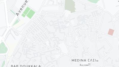 Mapa de localização do hotel