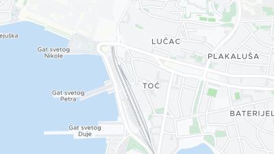 Hotel location map