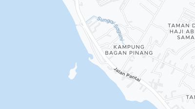 Mapa de localização do hotel