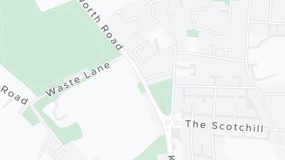 Hotel location map