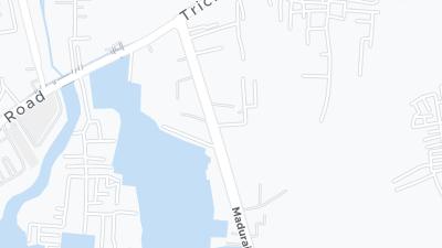 Mapa de localização do hotel