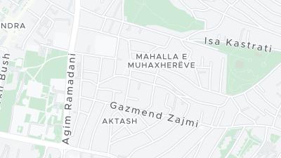 Hotel location map