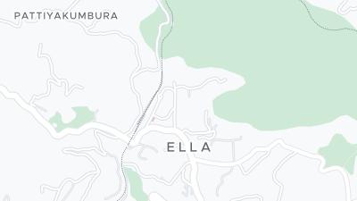 Kaart met de situering van het hotel