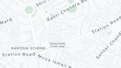 호텔 위치 지도