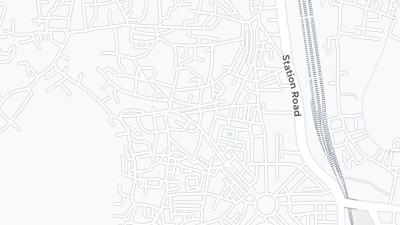 Hotel location map