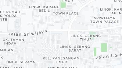 Hotel location map