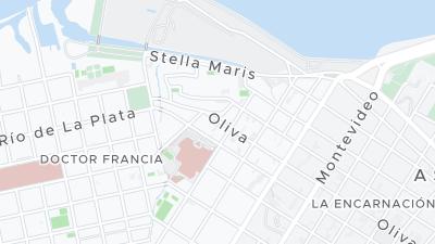 Hotel location map