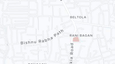 Hotel location map