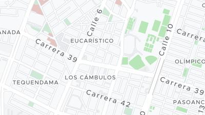Hotel location map