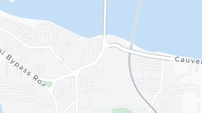 Mapa de localização do hotel