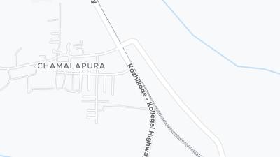 Kort over hotellets beliggenhed