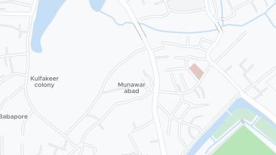 Hotel location map