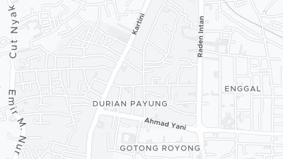 Hotel location map