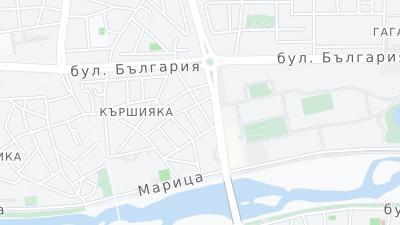 Hotel location map
