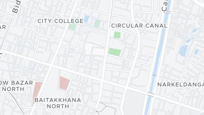 Mapa de localização do hotel