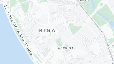 Hotel location map