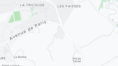 ホテル所在地マップ