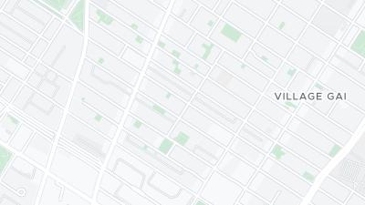 Kaart met de situering van het hotel