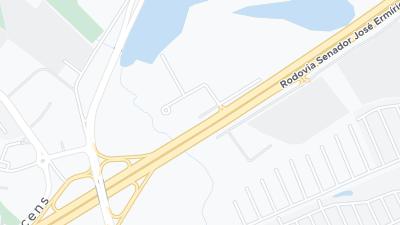 Kort over hotellets beliggenhed