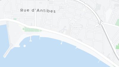 Hotel location map