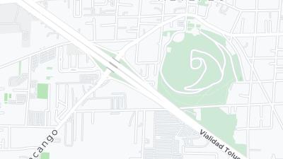 Kaart met de situering van het hotel