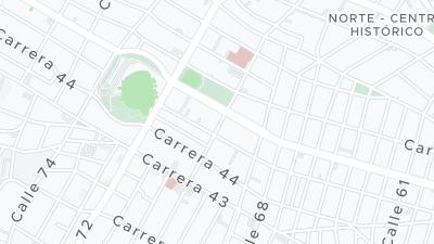 Hotel location map