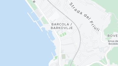 Hotel location map