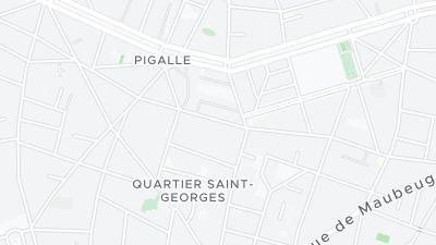 Mapa de localização do hotel