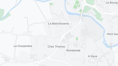 호텔 위치 지도