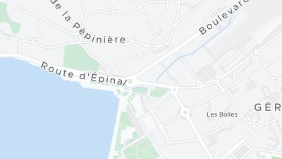 Карта локализации отеля