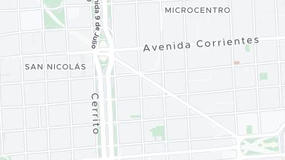 Hotel location map