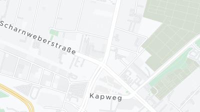 Kaart met de situering van het hotel