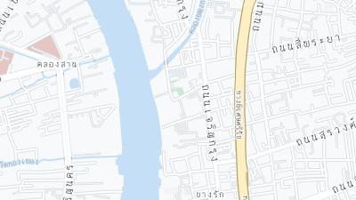 Mapa de localização do hotel