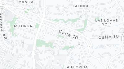 Карта локализации отеля