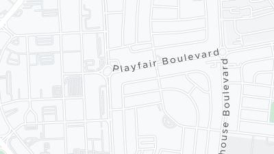 Kaart met de situering van het hotel