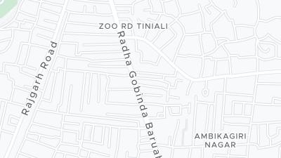 Hotel location map
