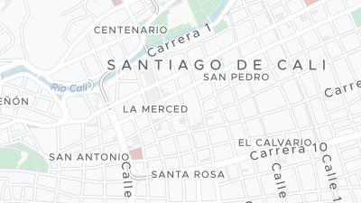 Hotel location map