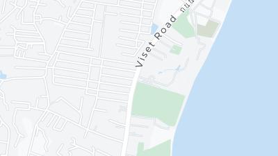 Mapa de localização do hotel