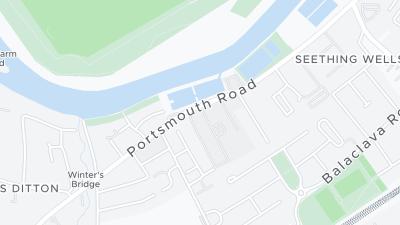 호텔 위치 지도