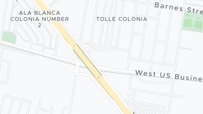 Kort over hotellets beliggenhed