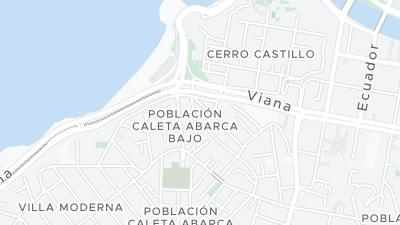 Hotel location map