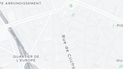 Plan de localisation de l'hôtel