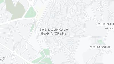 Mapa de localização do hotel