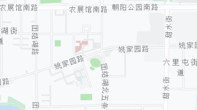 Hotel location map