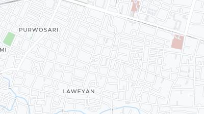 Hotel location map