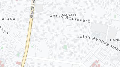Hotel location map