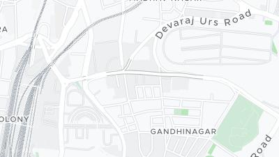 Mapa de localização do hotel