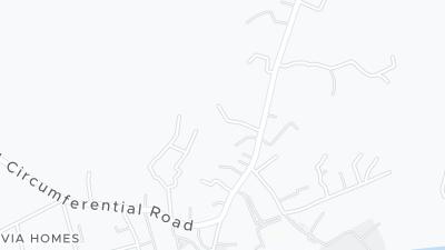 Mapa de localização do hotel