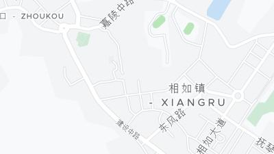 Mapa de localização do hotel