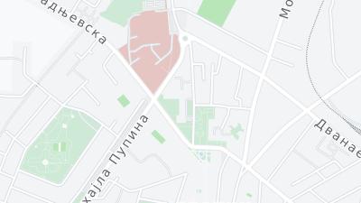 Hotel location map